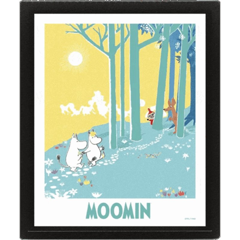 【噜噜米】森林中的好伙伴 3D海报/Moomin - 海报/装饰画/版画 - 塑料 多色