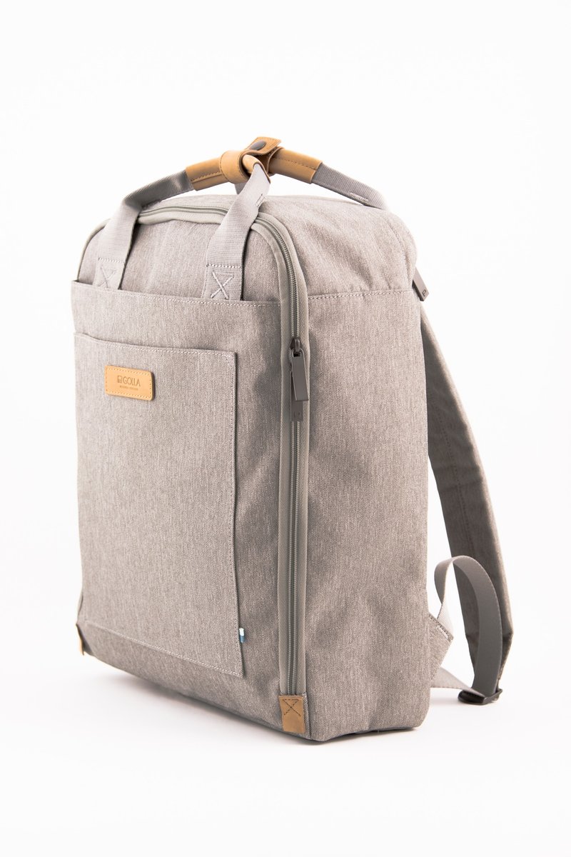 GOLLA 北欧芬兰时尚极简后背包 Backpack Orion-G1769-灰 - 后背包/双肩包 - 其他材质 灰色
