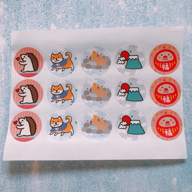 小米手绘贴纸惊喜包 - 贴纸 - 纸 白色