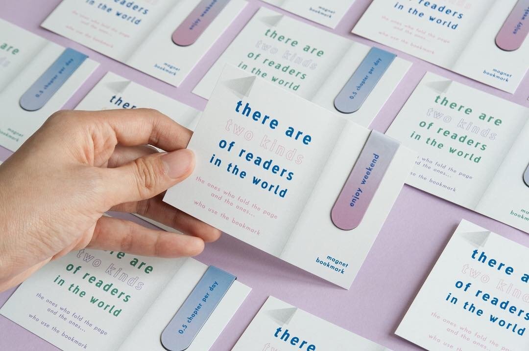 SET Magnet Bookmark (3 pcs.) - there are 2 kinds of readers - 书签 - 其他材质 多色