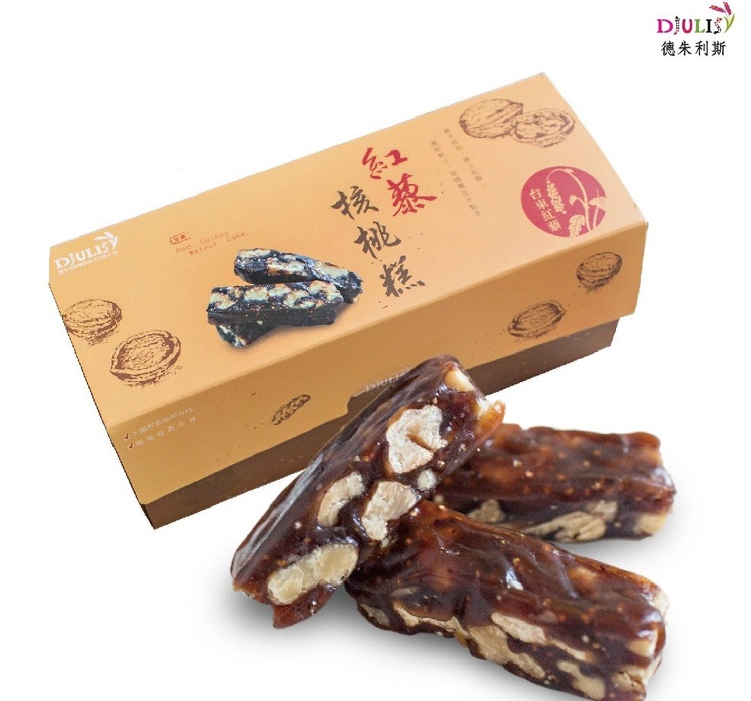 DJULIS 德朱利斯】红藜核桃糕 (250g/盒) - 零食/点心 - 其他材质 