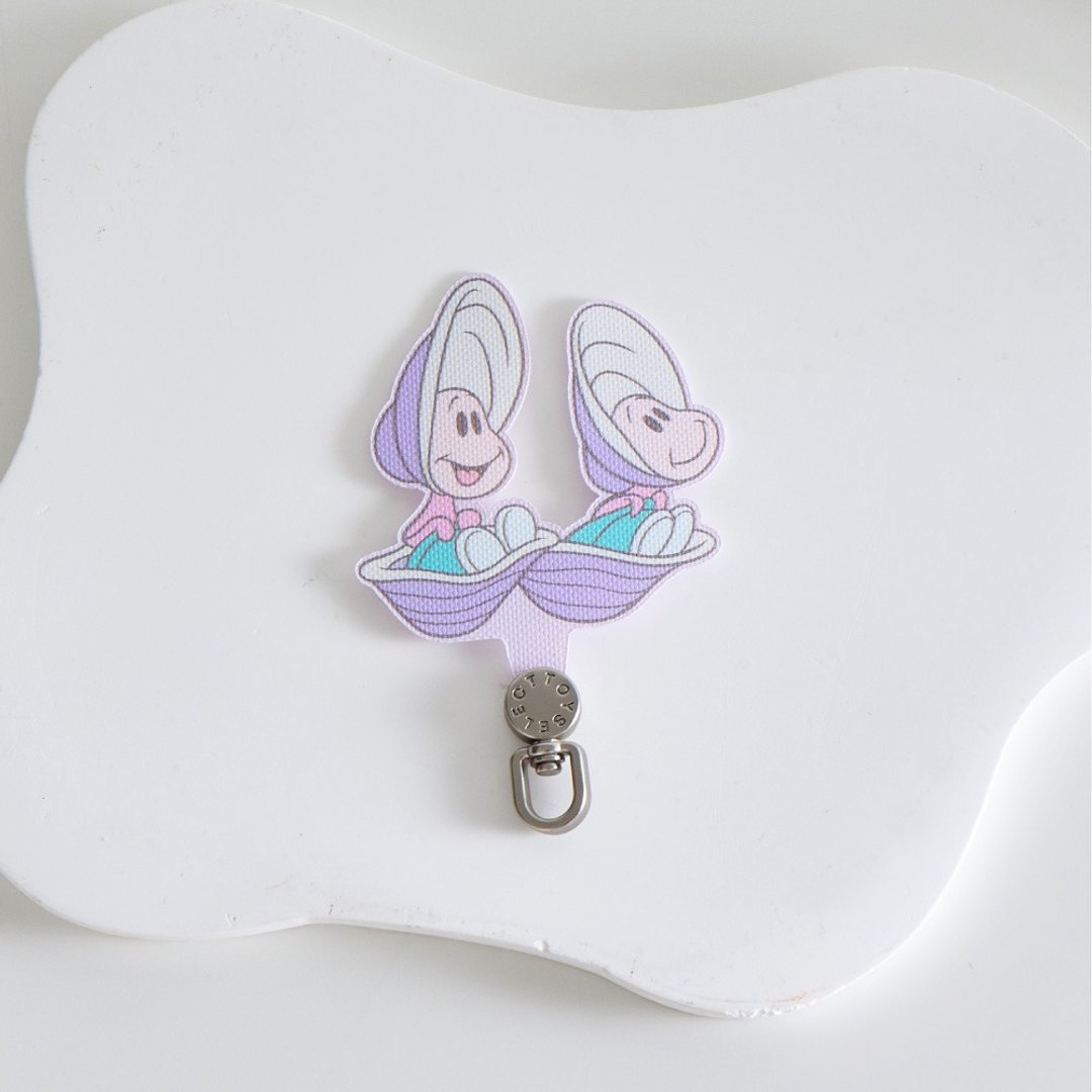 Disney经典-牡蛎宝宝们旋转手机挂片/夹片 - 手机配件 - 尼龙 多色