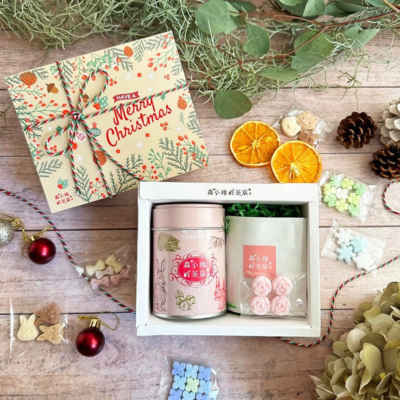 | 送礼首选 | 德国茶与日本造型砂糖礼盒 圣诞礼物 交换礼物 - 茶 - 新鲜食材 