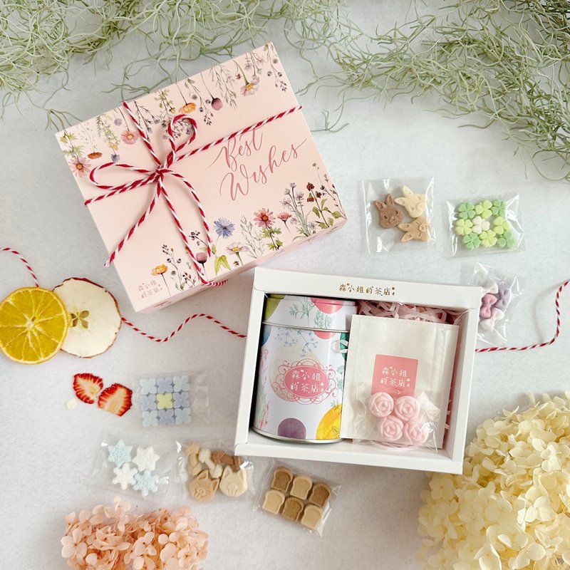| 送礼首选 | 德国茶与日本造型砂糖礼盒 圣诞礼物 交换礼物 - 茶 - 新鲜食材 