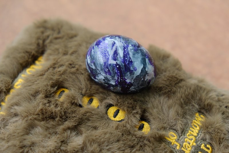 【宇宙のタマゴ】Galaxy Dragon Egg 宇宙星空龙蛋 - 摆饰 - 石头 蓝色