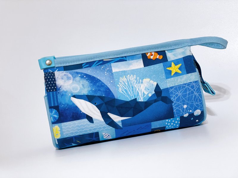 藏宝袋、存折袋、旅行护照袋、红包收纳袋、多用途收纳袋 - 其他 - 棉．麻 蓝色