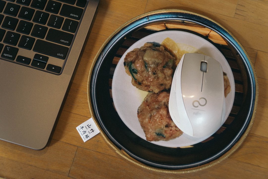 JS003~ 山竹牛肉球毛巾Mouse Pad - 其他 - 其他人造纤维 多色