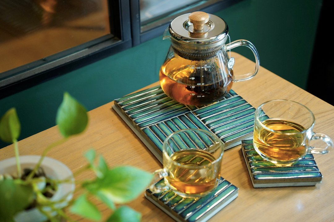 白墨汀系列 马赛克 手作锅垫/杯垫 - 收纳用品 - 水泥 多色