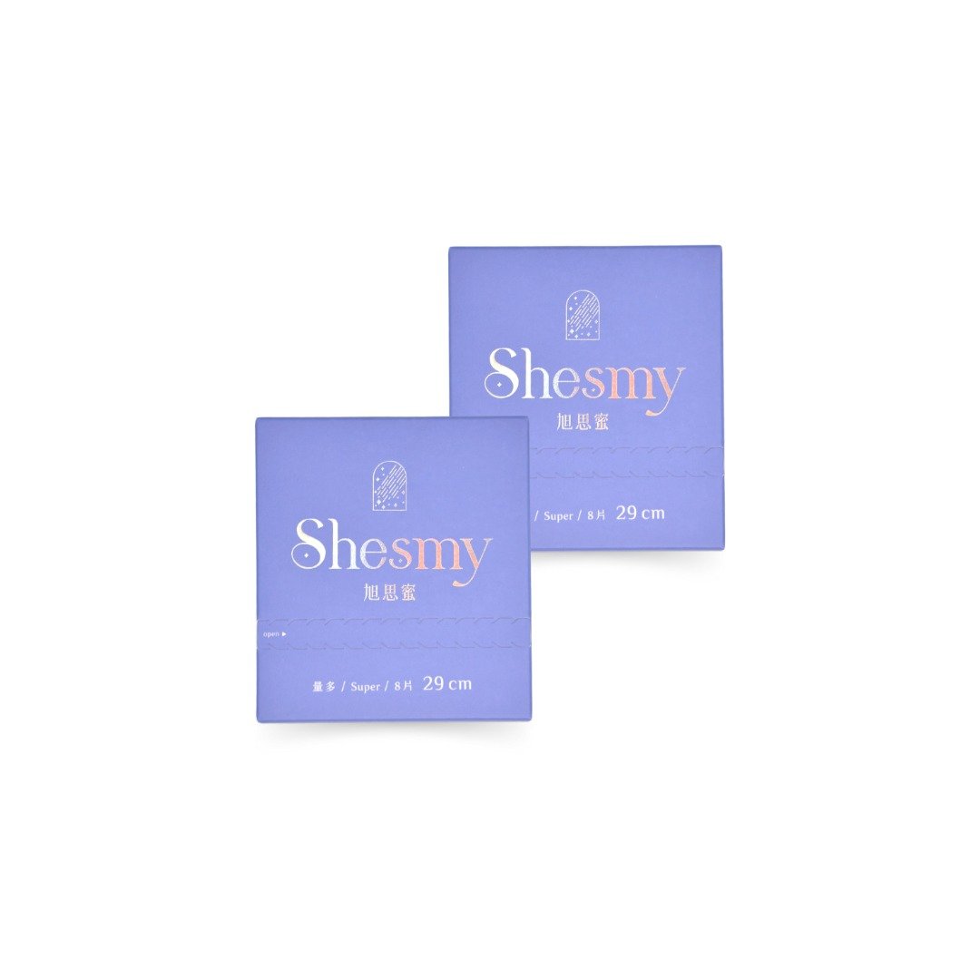 【台湾首创】Shesmy旭思蜜可分解卫生棉-无香款-量多29cm - 生理用品 - 环保材料 紫色