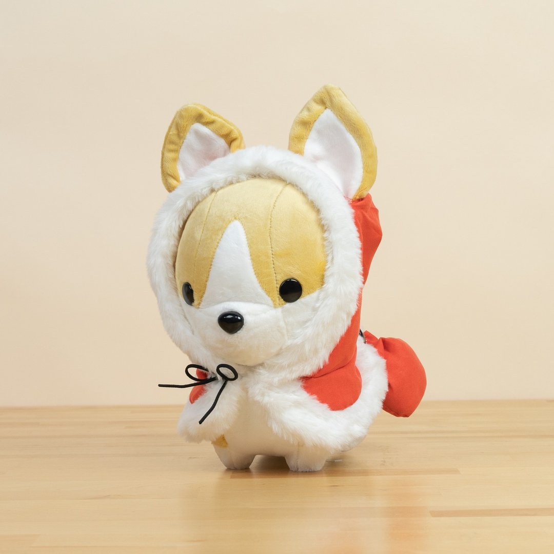Bellzi | Corgi Santa 圣诞柯基玩偶 - 玩偶/公仔 - 其他人造纤维 红色