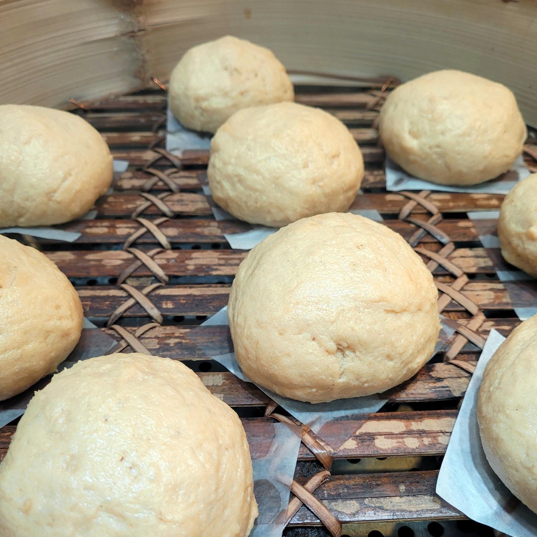 无麸质鸡蛋米馒头 – 橄榄油制作 (急冻) 100g - 面包/吐司 - 新鲜食材 黄色