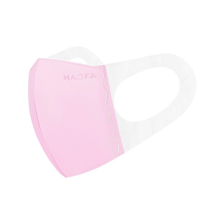 HAOFA超透气无痛感立体医疗口罩-粉红色(30入) - 口罩 - 其他材质 透明
