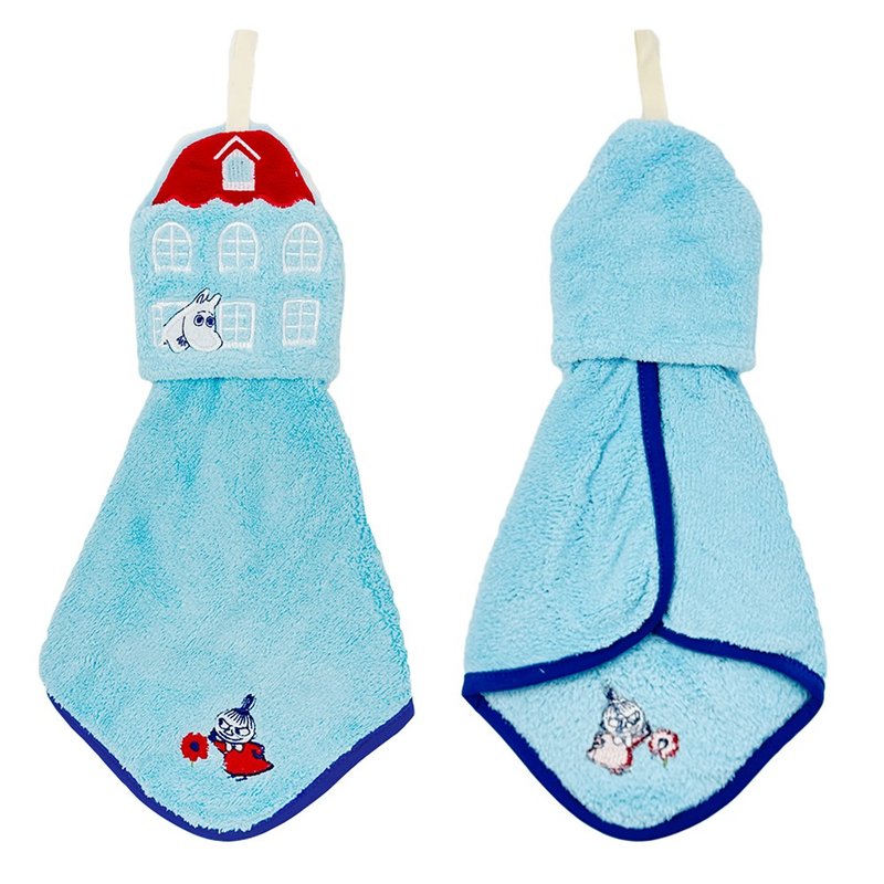 日本丸真 Moomin收纳式擦手巾 红屋顶公寓 - 毛巾浴巾 - 其他材质 