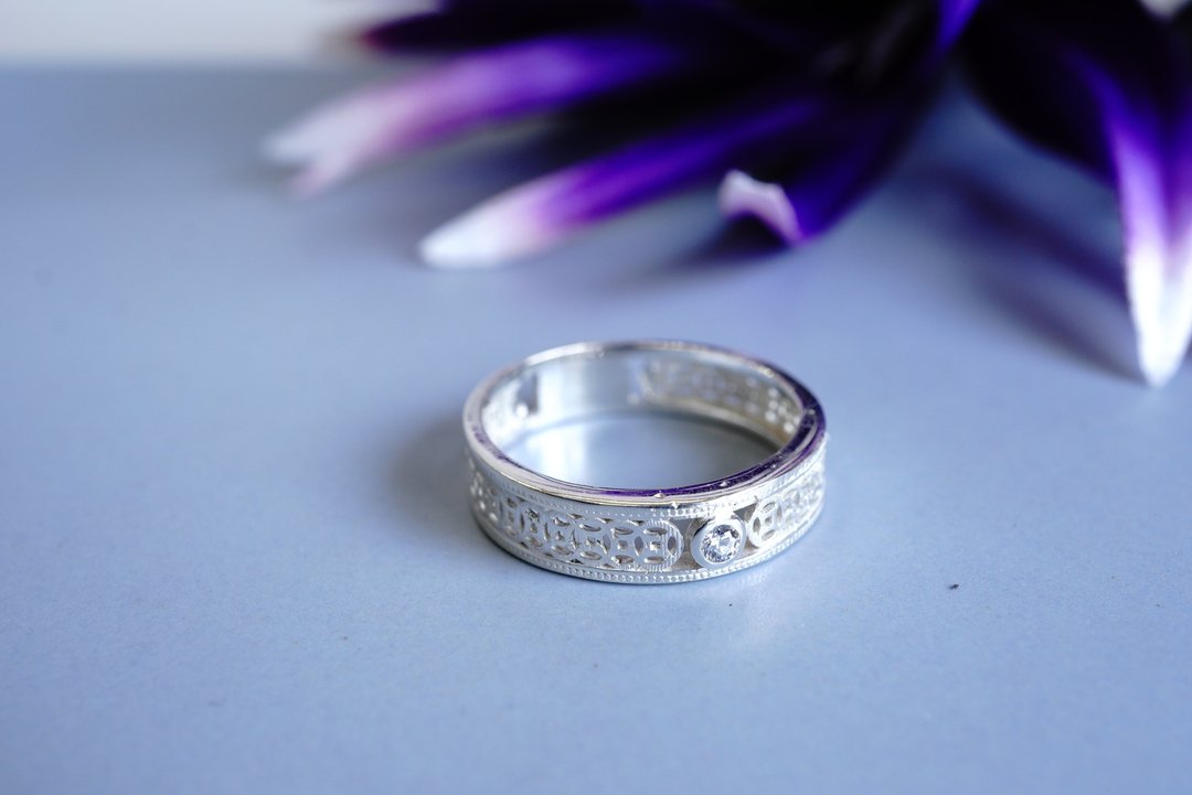 design ring 171 - 戒指 - 其他金属 银色