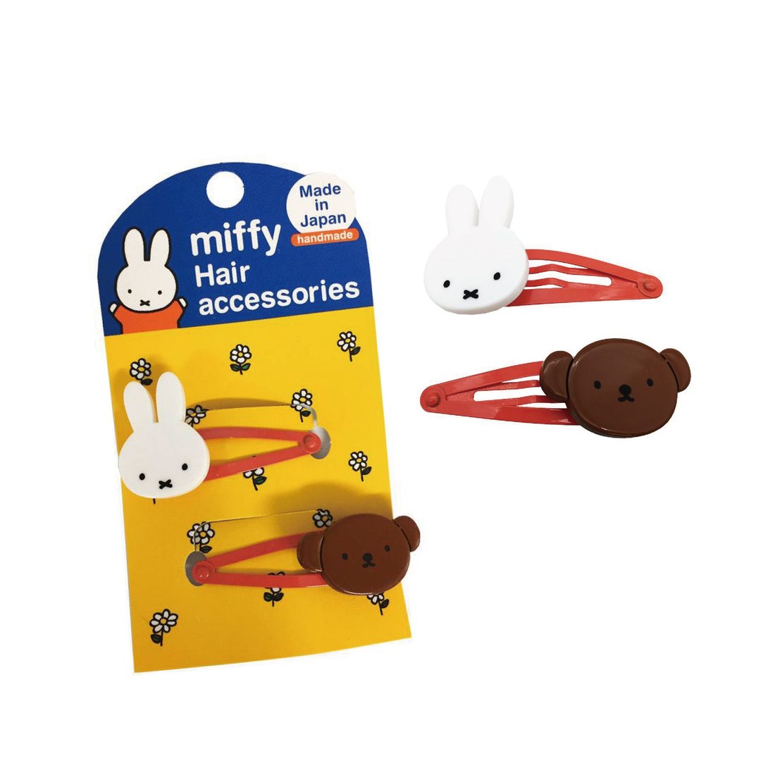 【MIFFYx日本Shobido】BB发夹 米飞与Boris 造型发夹 发夹 - 发饰 - 其他材质 