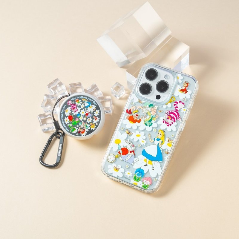 爱丽丝梦游仙境 iPhone 16 Samsung S25气垫标准防摔镜面手机壳 - 手机壳/手机套 - 塑料 多色