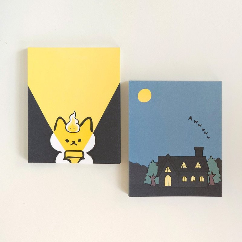 momo 手帐 2入组 暗夜 - 笔记本/手帐 - 纸 黄色