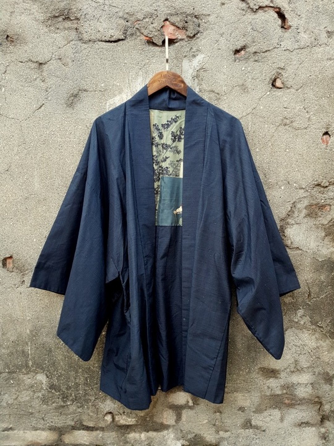 小龟葛葛 - 上山采药 羽织古董和服外套 - 男装外套 - 丝．绢 