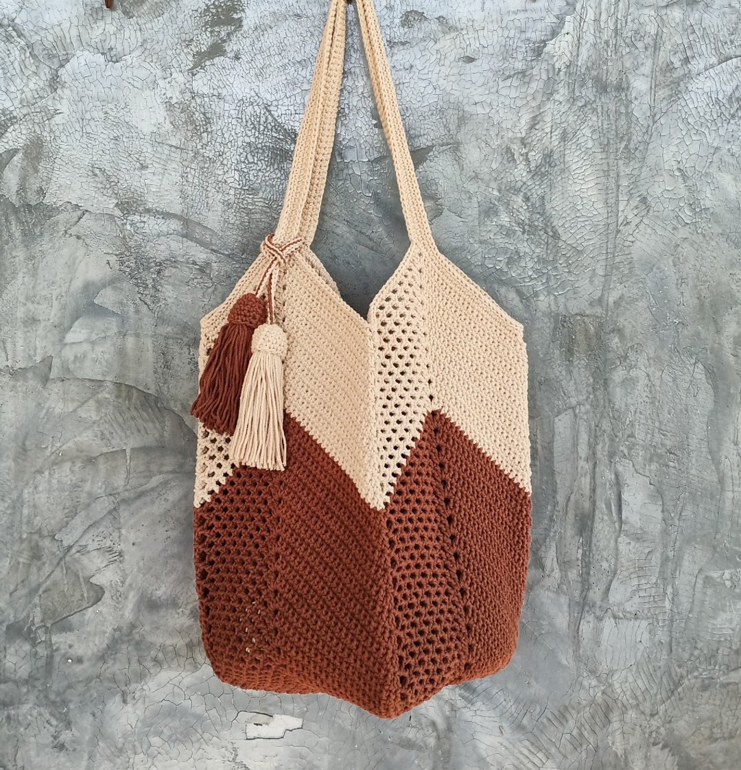 Woven drawstring bag in bright, juicy colors. - 侧背包/斜挎包 - 棉．麻 