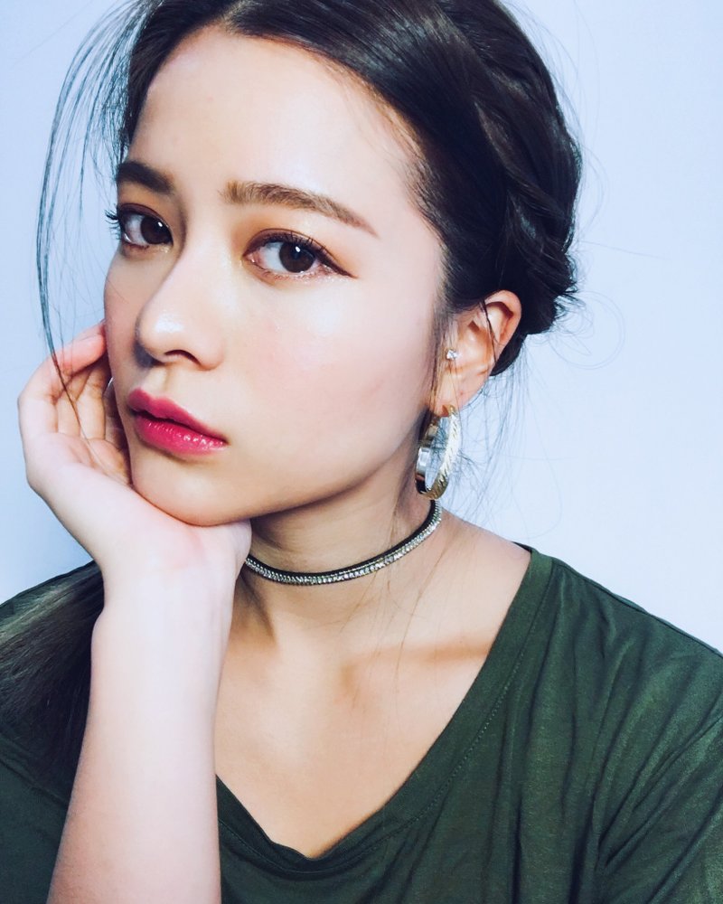 细钻珠链麂皮颈链 - 项链 - 其他材质 黑色