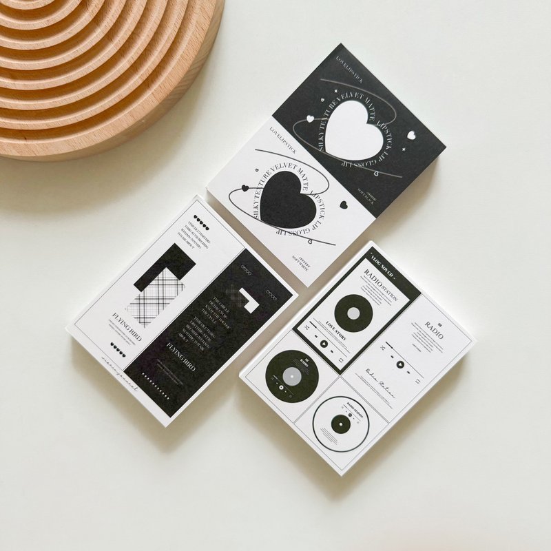 心形相册框剪贴板便笺用纸 - 便条纸/标签贴 - 纸 