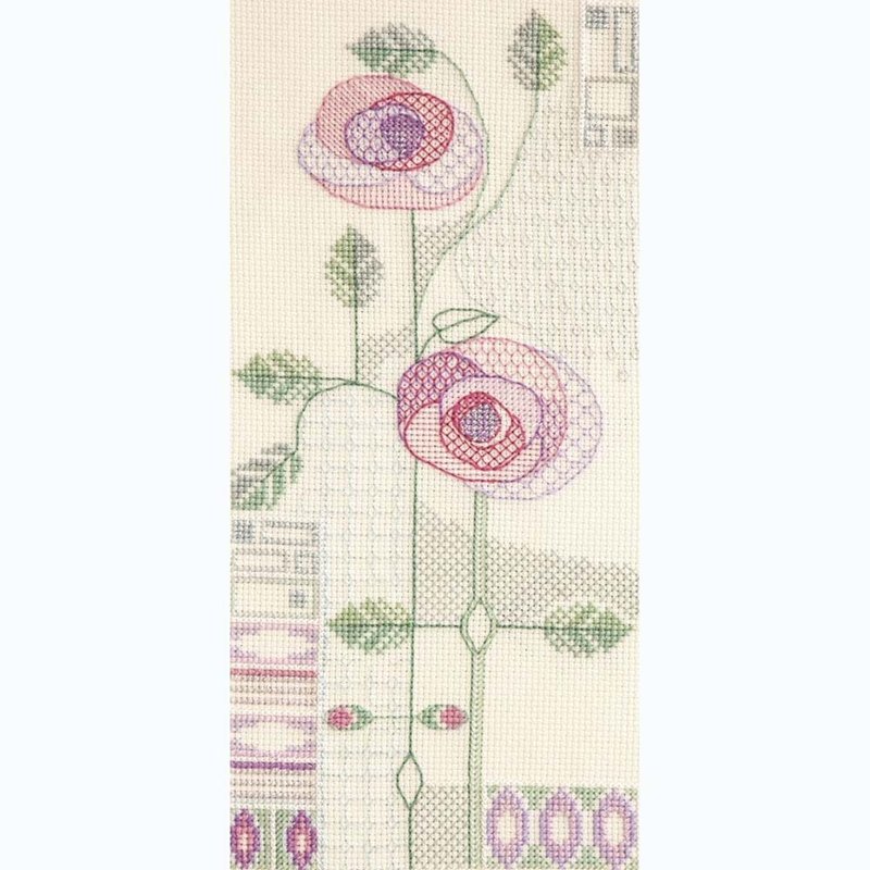 DWMKP7 - Bothy Threads 十字绣材料包 - 早晨玫瑰 - 编织/刺绣/羊毛毡/裁缝 - 其他材质 