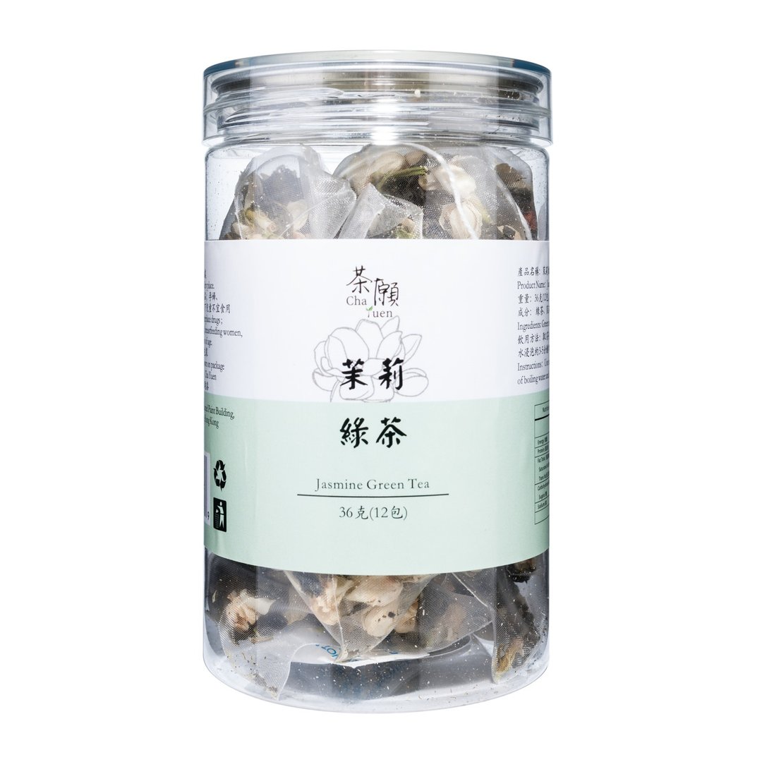 茶愿 - 茉莉绿茶 (12包装) 生津止渴 清肝明目 - 茶 - 其他材质 
