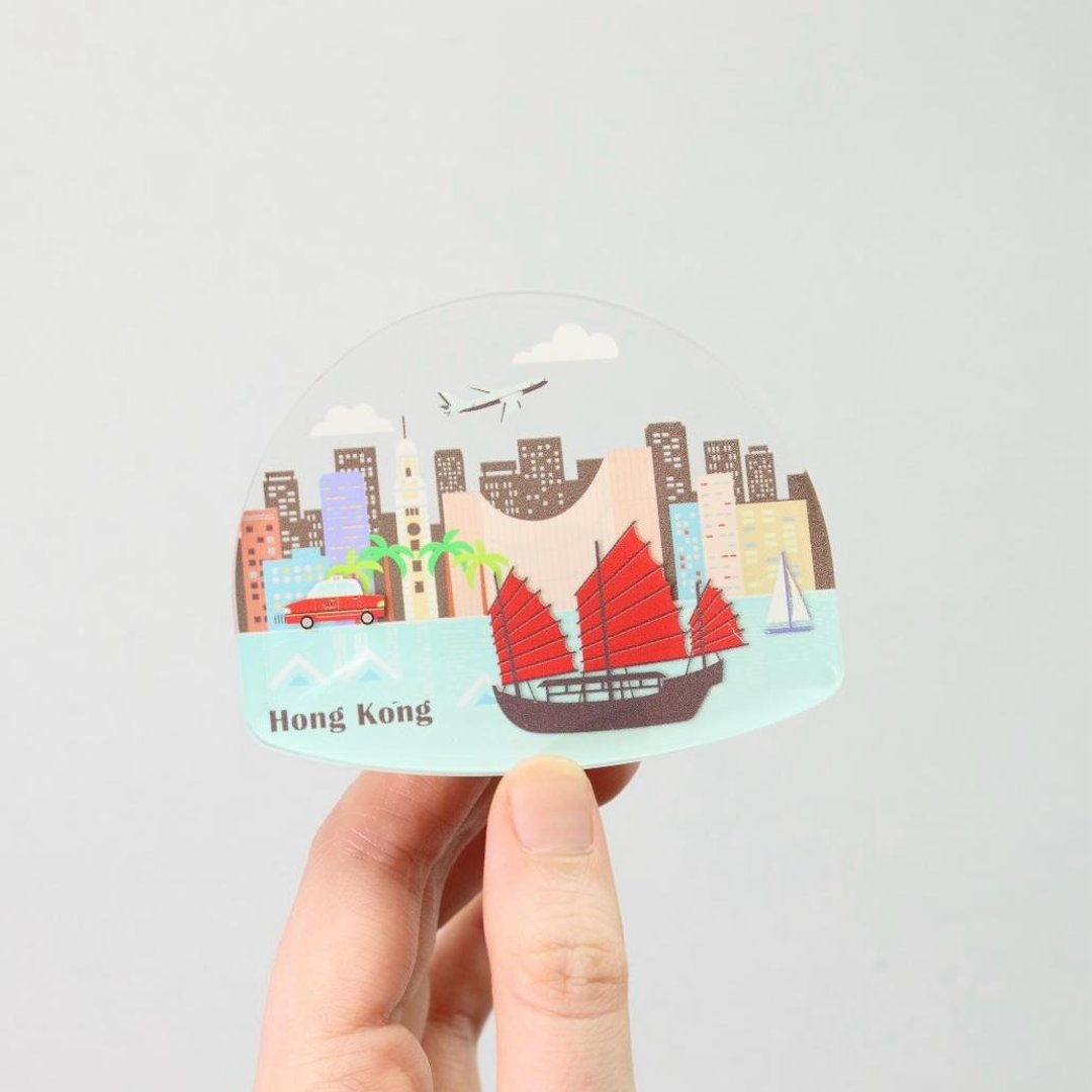 香港之日磁石贴 - 香港特色系列 - 冰箱贴/磁贴 - 塑料 多色