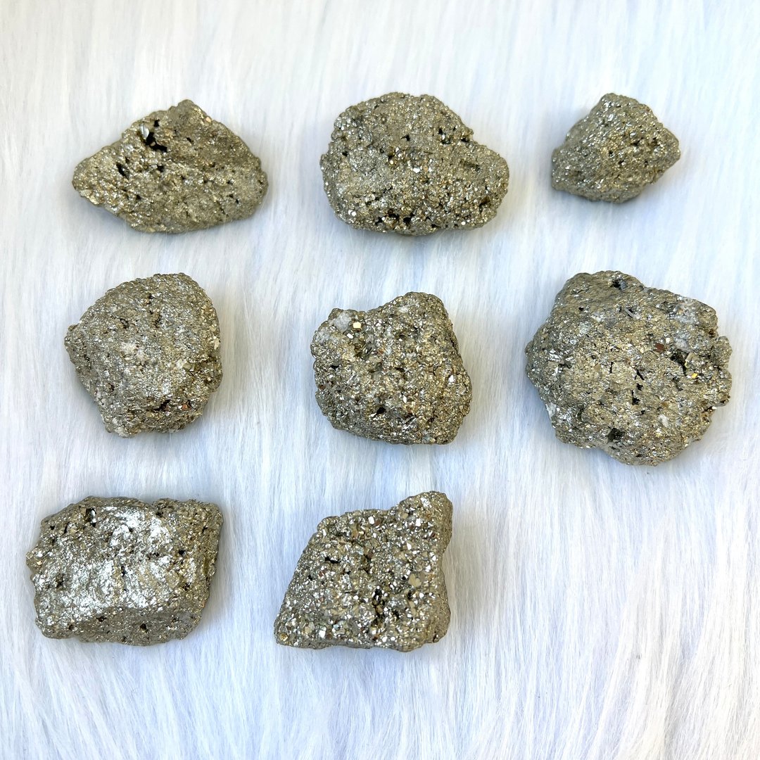 黄铁矿粒 | 水晶 | 水晶原石 | 水晶摆件 - 摆饰 - 其他金属 金色