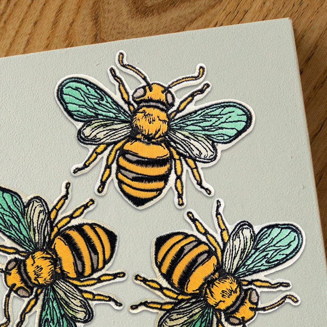 【刺绣布贴】时尚蜜语Stylish Bee - 其他 - 绣线 