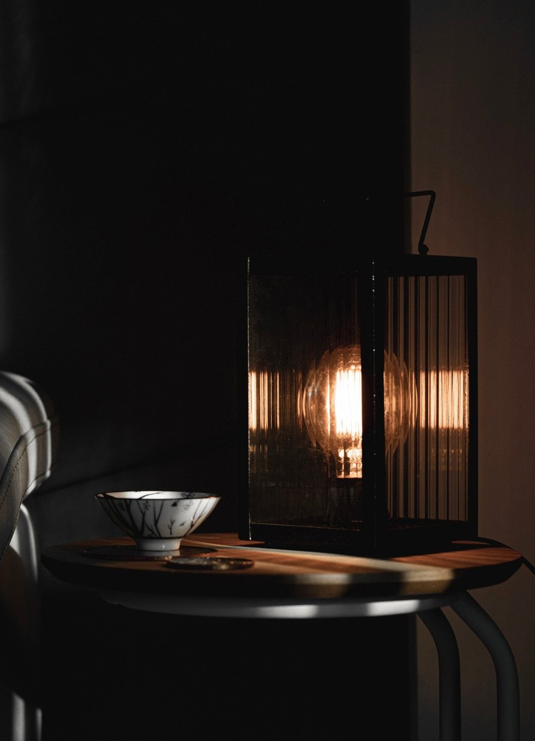 节平条 复古玻璃调节灯 - 灯具/灯饰 - 其他金属 