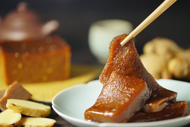 【门市自取】三点水纯素本地姜汁年糕 香港种植 贺年糕点 - 蛋糕/甜点 - 新鲜食材 金色