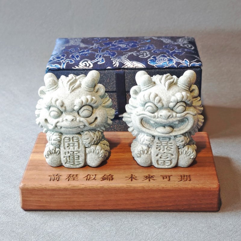 开运暴富 交换礼物 生日礼物 开店送礼 升职礼物 退休礼物 客制化 - 玩偶/公仔 - 石头 灰色