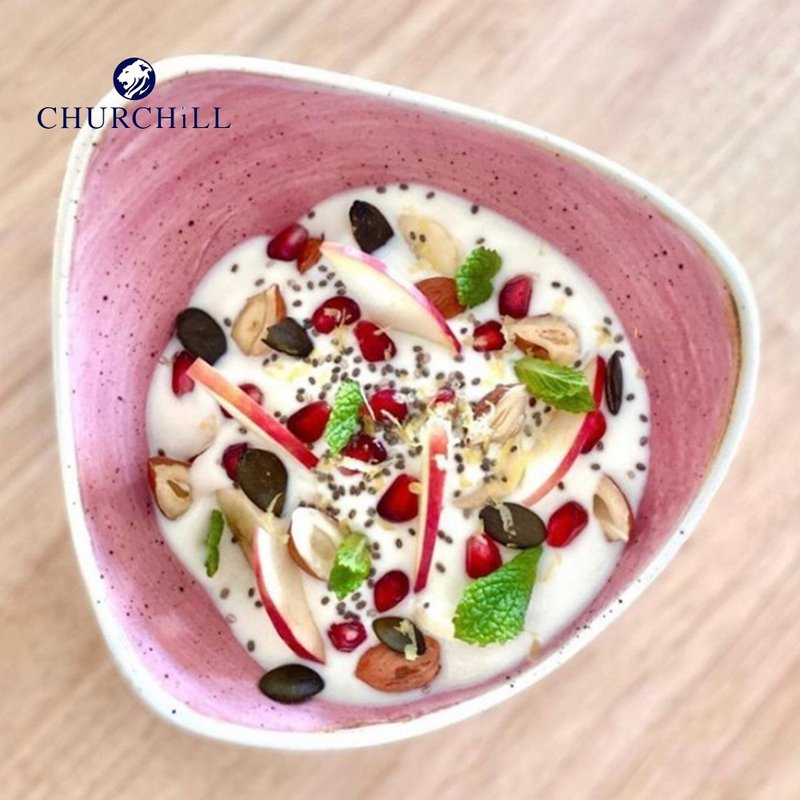 英国Churchill STONECAST点藏系列-粉红色15cm三角碗 - 碗 - 陶 粉红色