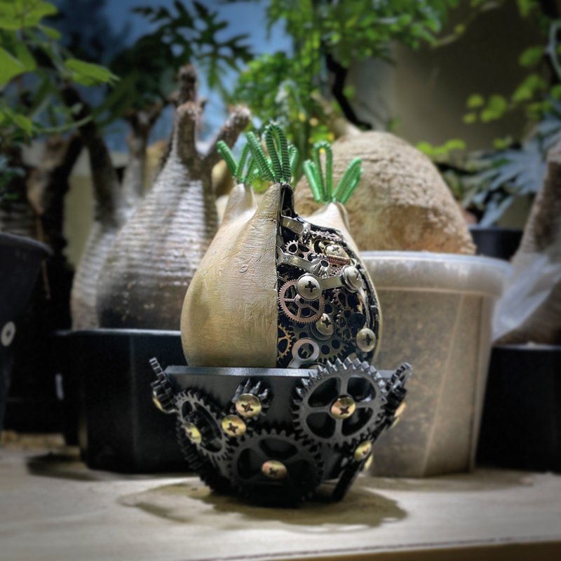 蒸汽庞克 象牙宫 V2 - 玩偶/公仔 - 聚酯纤维 黑色