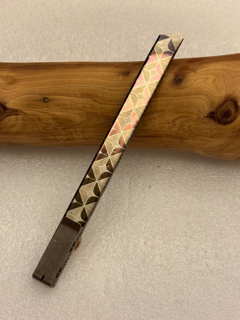 全金属美工刀-老花砖纹饰 - 剪刀/拆信刀 - 其他金属 