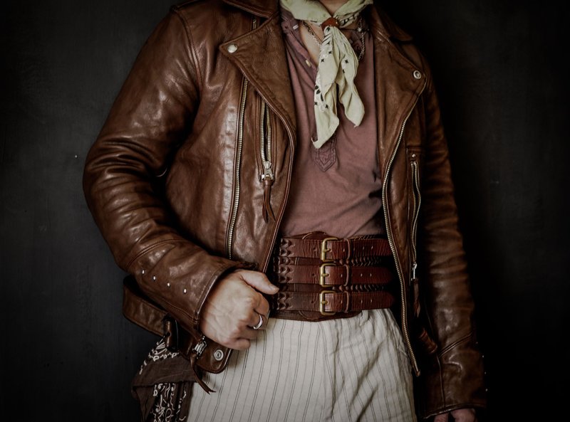 Leather Kidney Belt 骑士皮革护腰 - 其他 - 真皮 咖啡色