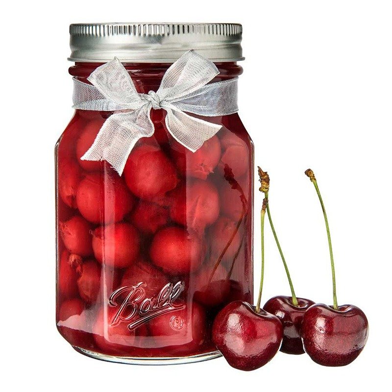 Ball Mason Jar梅森罐_16oz 窄口樱桃罐 单箱4入 - 其他 - 玻璃 透明
