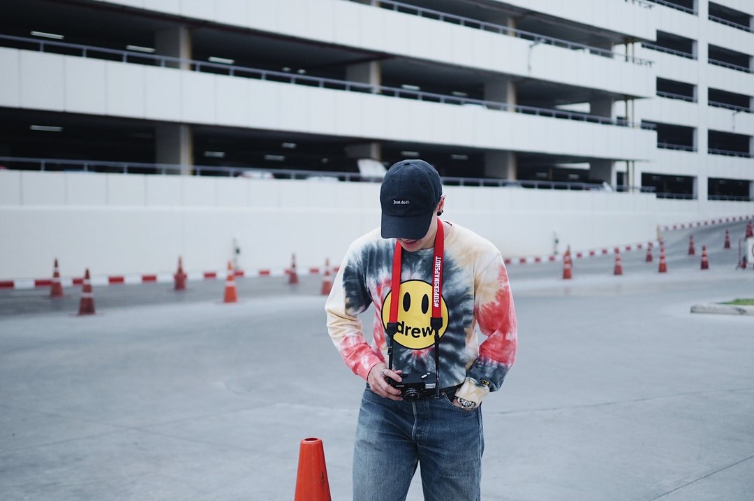 CAMERA STRAP : Personalize name( Red ) SMALL SIZE / YESIDID - 相机背带/脚架 - 其他材质 红色