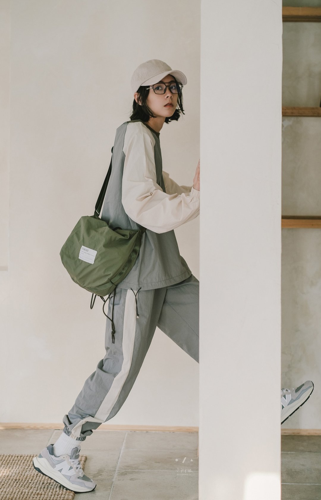 NYLON运动套装拼色套装 可拆买 - 其他 - 其他人造纤维 绿色