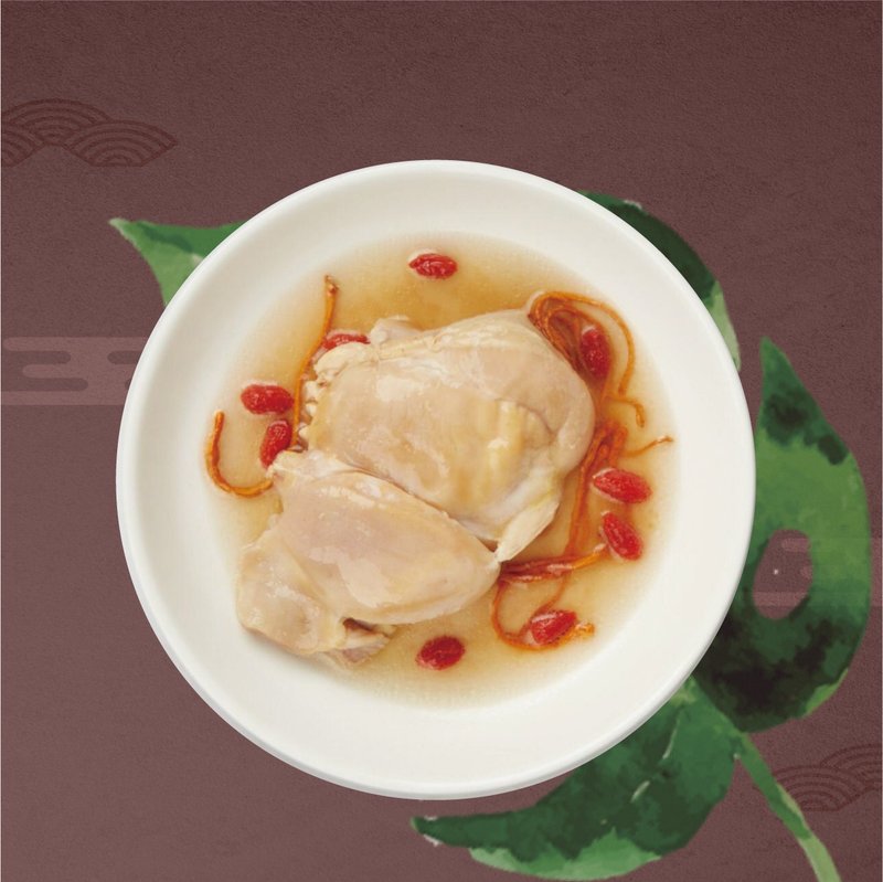 原块肉排系列 - 宠幸虫草花杞子原块鸡腿排 120g - 猫罐头/鲜食 - 新鲜食材 卡其色