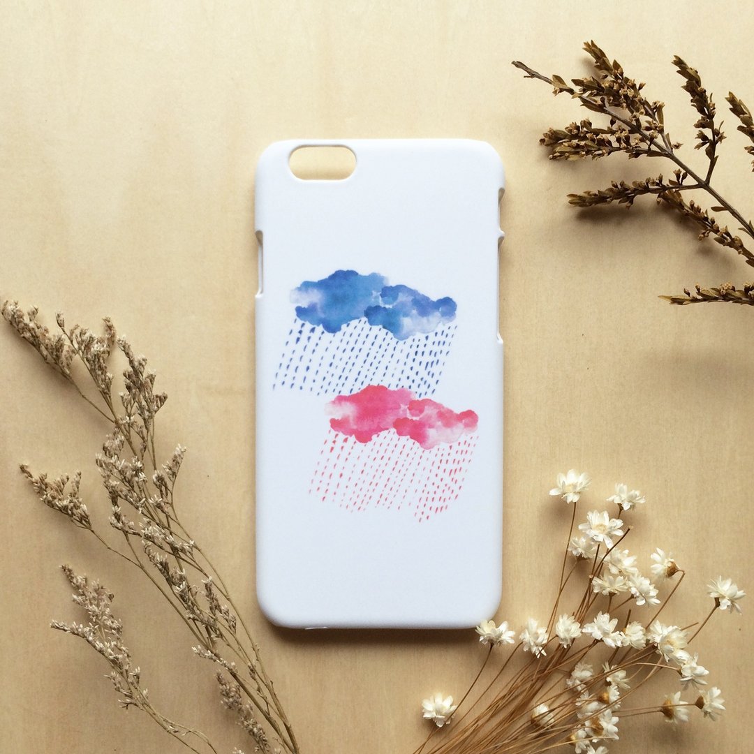 下雨天不寂寞//原创手机壳-    iPhone, Samsung, oppo - 手机壳/手机套 - 塑料 多色
