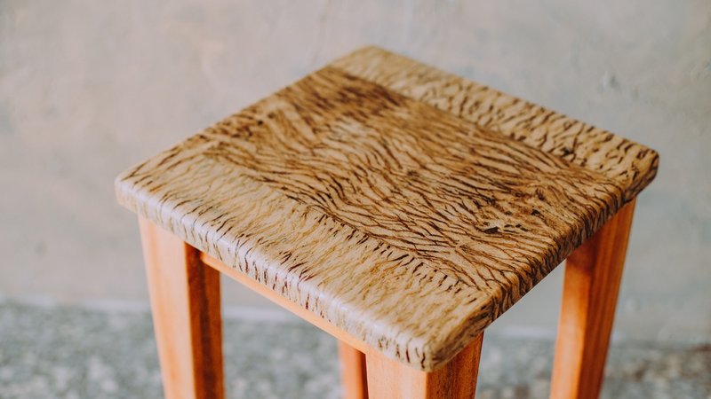 山雾系列 构树皮纹面原木椅凳 中岛椅 绿色家居 - 椅子/沙发 - 木头 咖啡色