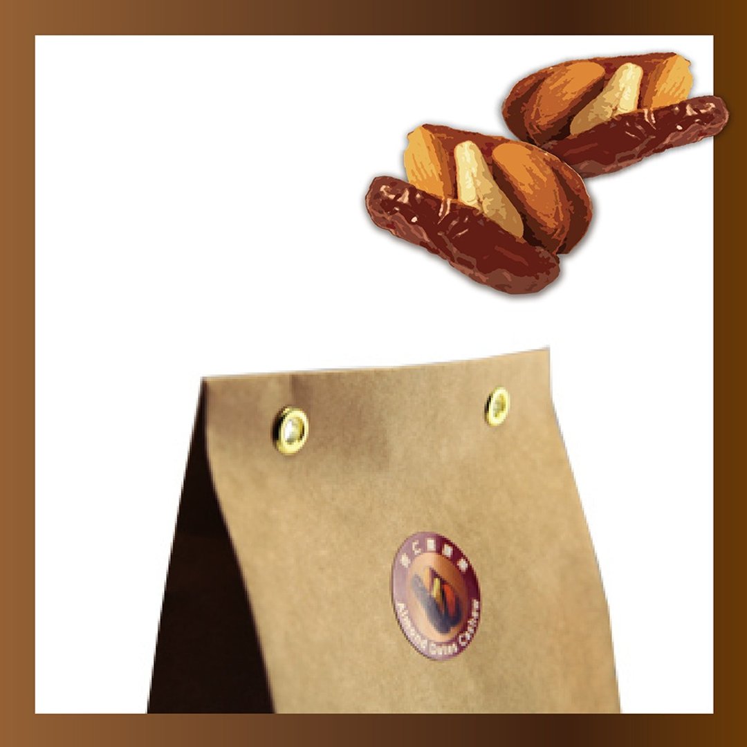 Mr.BIG / 杏仁枣腰果 Almond Dates / 450g 礼袋装 - 坚果 - 纸 