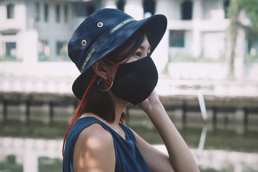 Face mask Black - 其他 - 棉 黑色