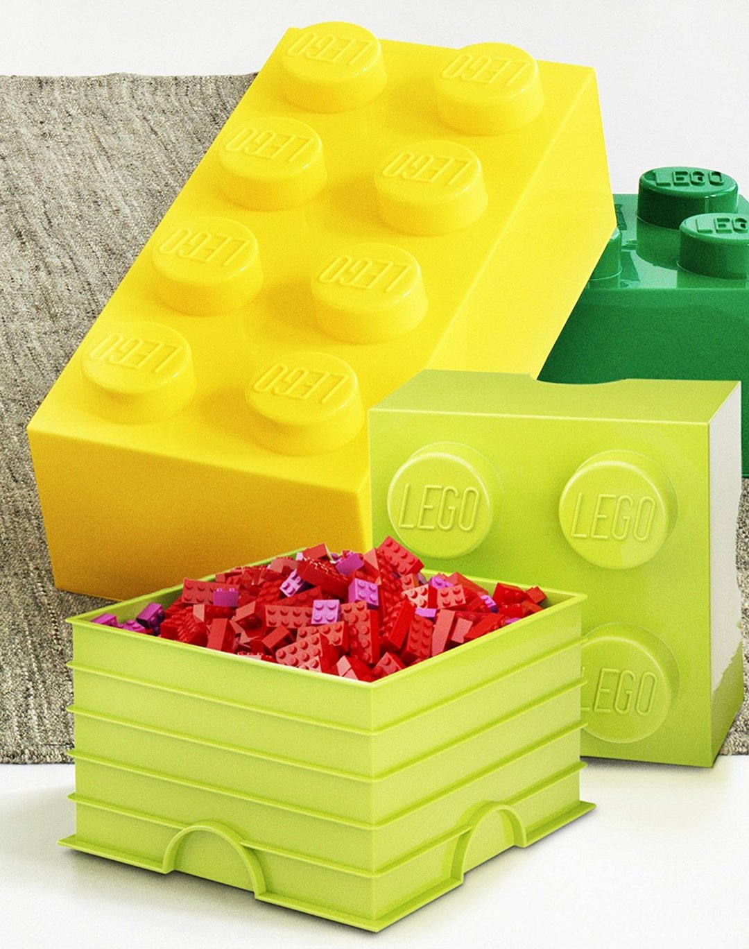 Room Copenhagen 乐高 LEGO 4凸收纳盒-深绿(40031734)送礼 - 收纳用品 - 其他材质 