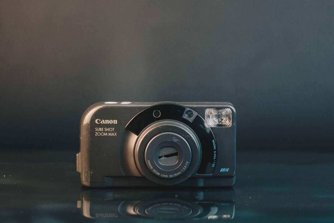 Canon Sure Shot Max 傻瓜相机 #135底片 - 相机 - 其他金属 黑色