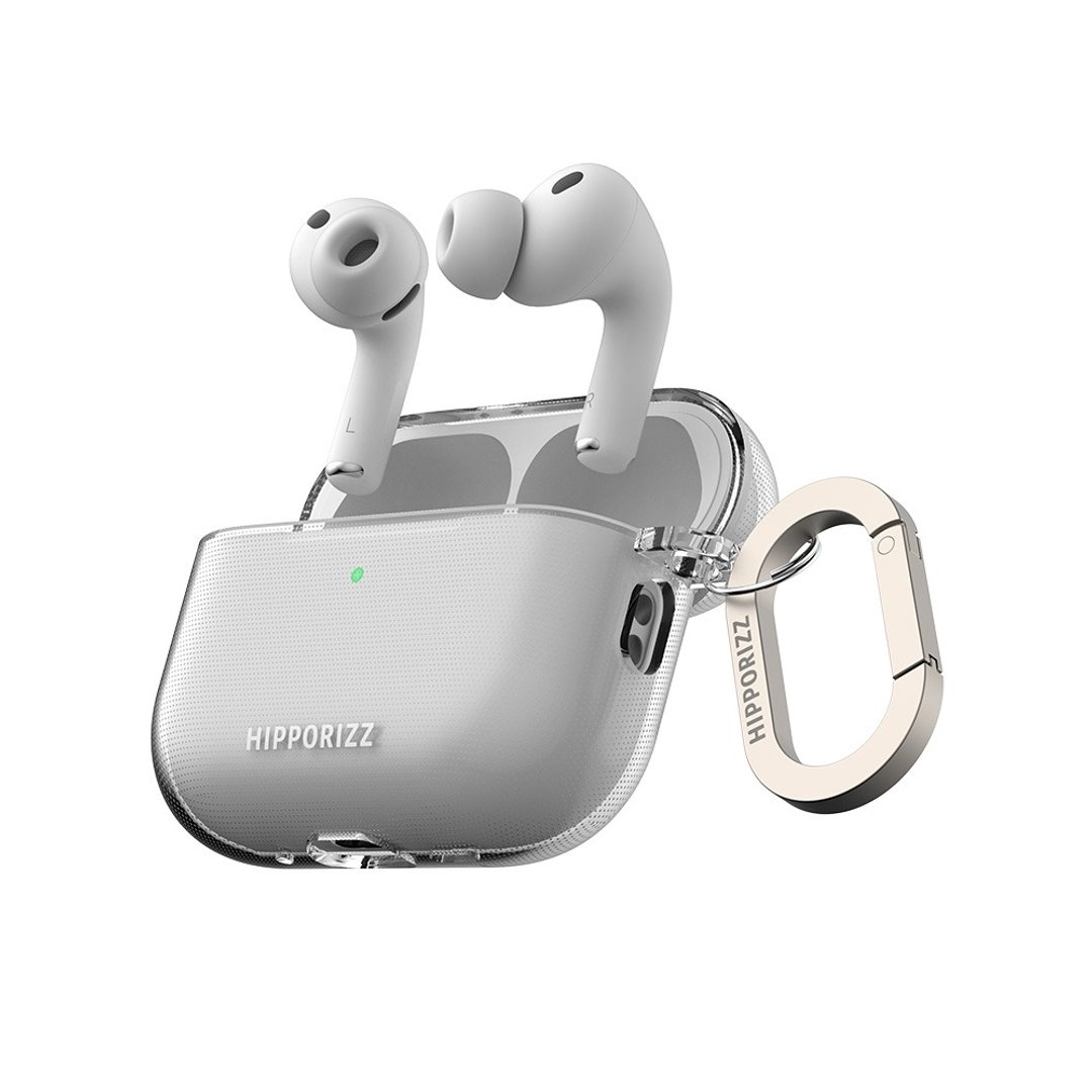 Hipporizz AirPods Pro 3 Lumi 晶透防摔保护壳 - 耳机收纳 - 塑料 