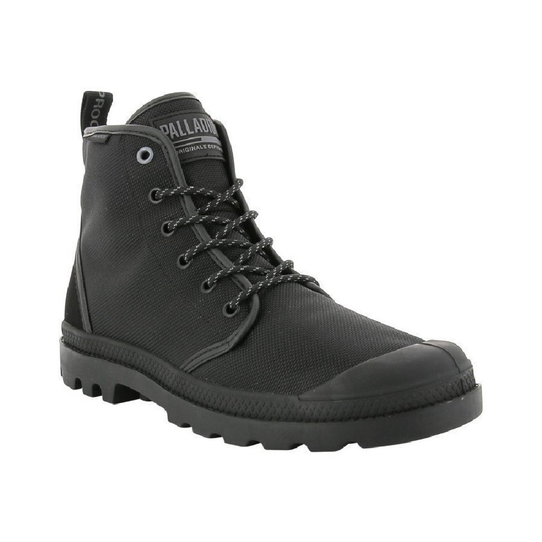 PALLADIUM PAMPA 弹道尼龙防水 黑白色 76512 - 雨鞋/雨靴 - 尼龙 黑色