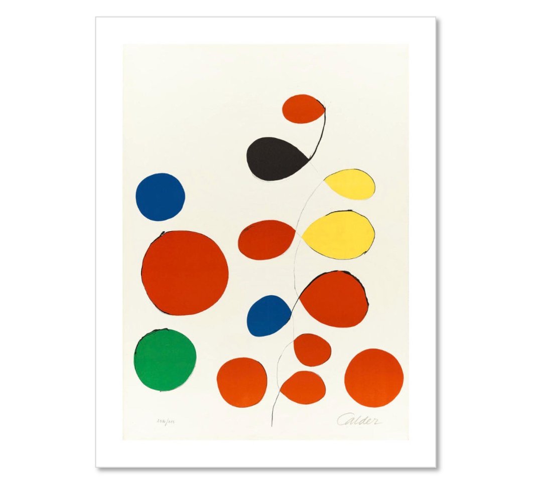 【原版】Alexander Calder. Untitled - 海报/装饰画/版画 - 纸 
